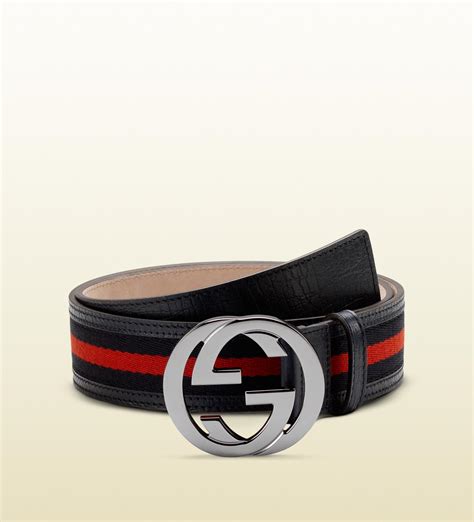 mens black gucci belt buckle|men's Gucci belt interlocking g's.